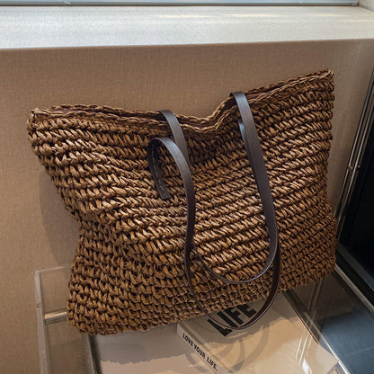Summer Woven Shoulder Bag