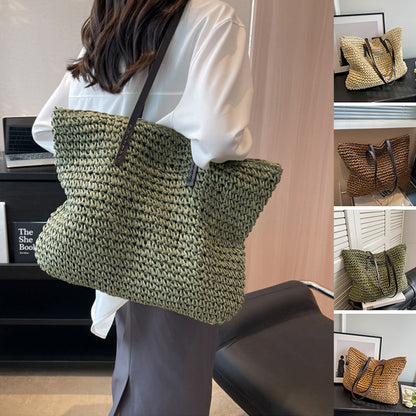 Summer Woven Shoulder Bag