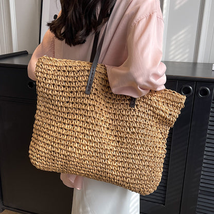 Summer Woven Shoulder Bag