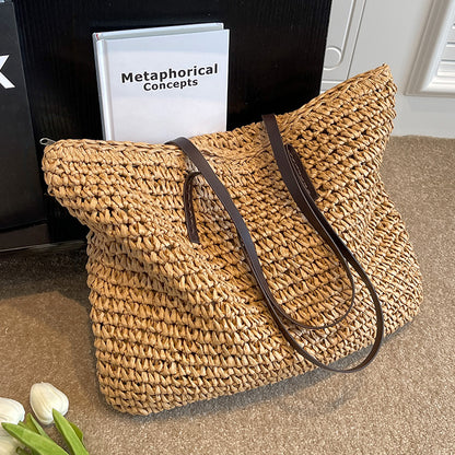 Summer Woven Shoulder Bag