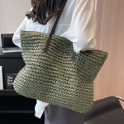 Summer Woven Shoulder Bag
