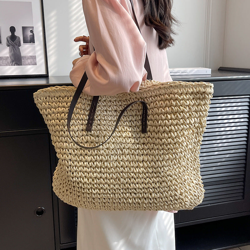 Summer Woven Shoulder Bag