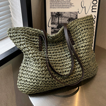 Summer Woven Shoulder Bag