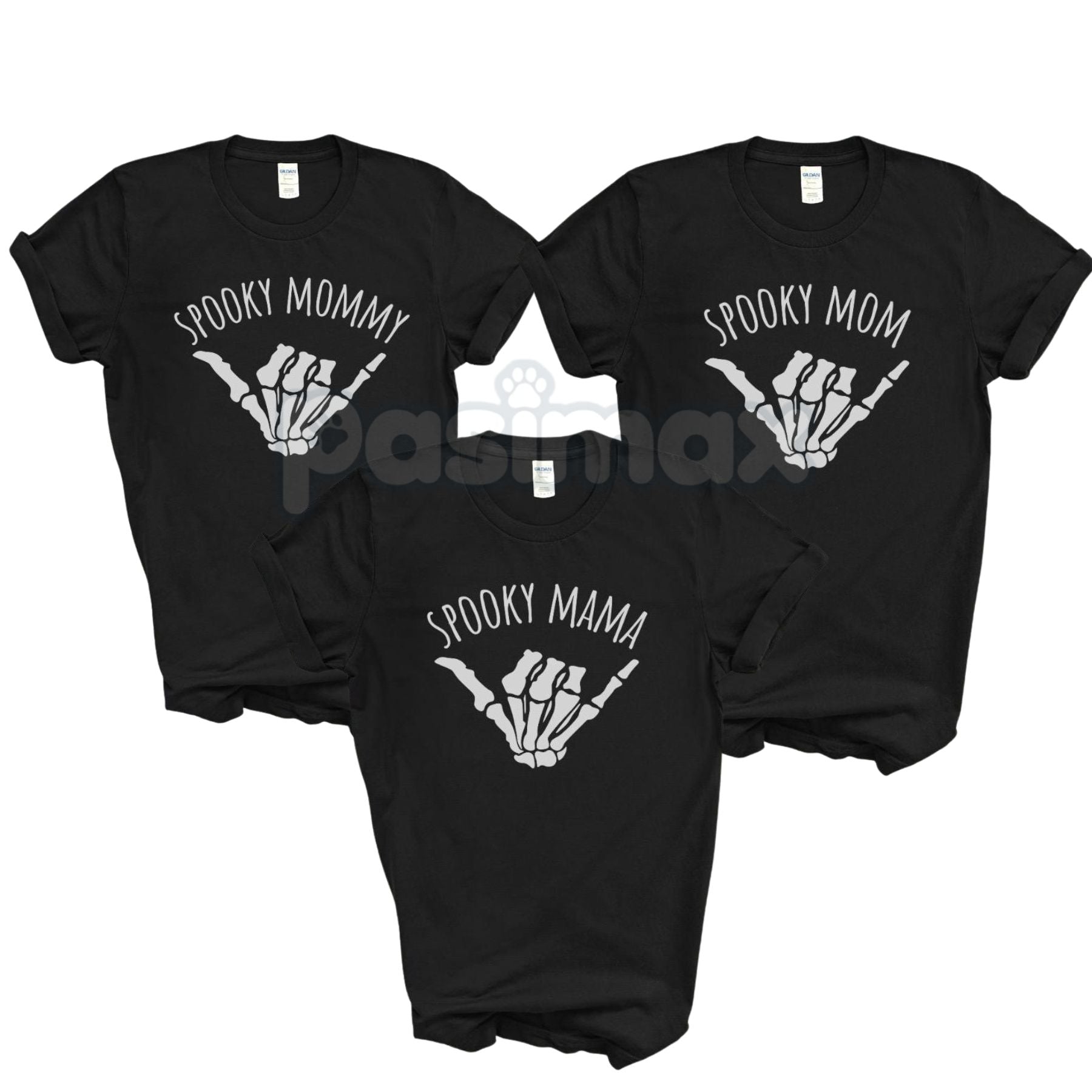 Spooky Halloween Matching Family Shirts - Mom, Dad, Sister, Brother & More! Coordinated Holiday Tees