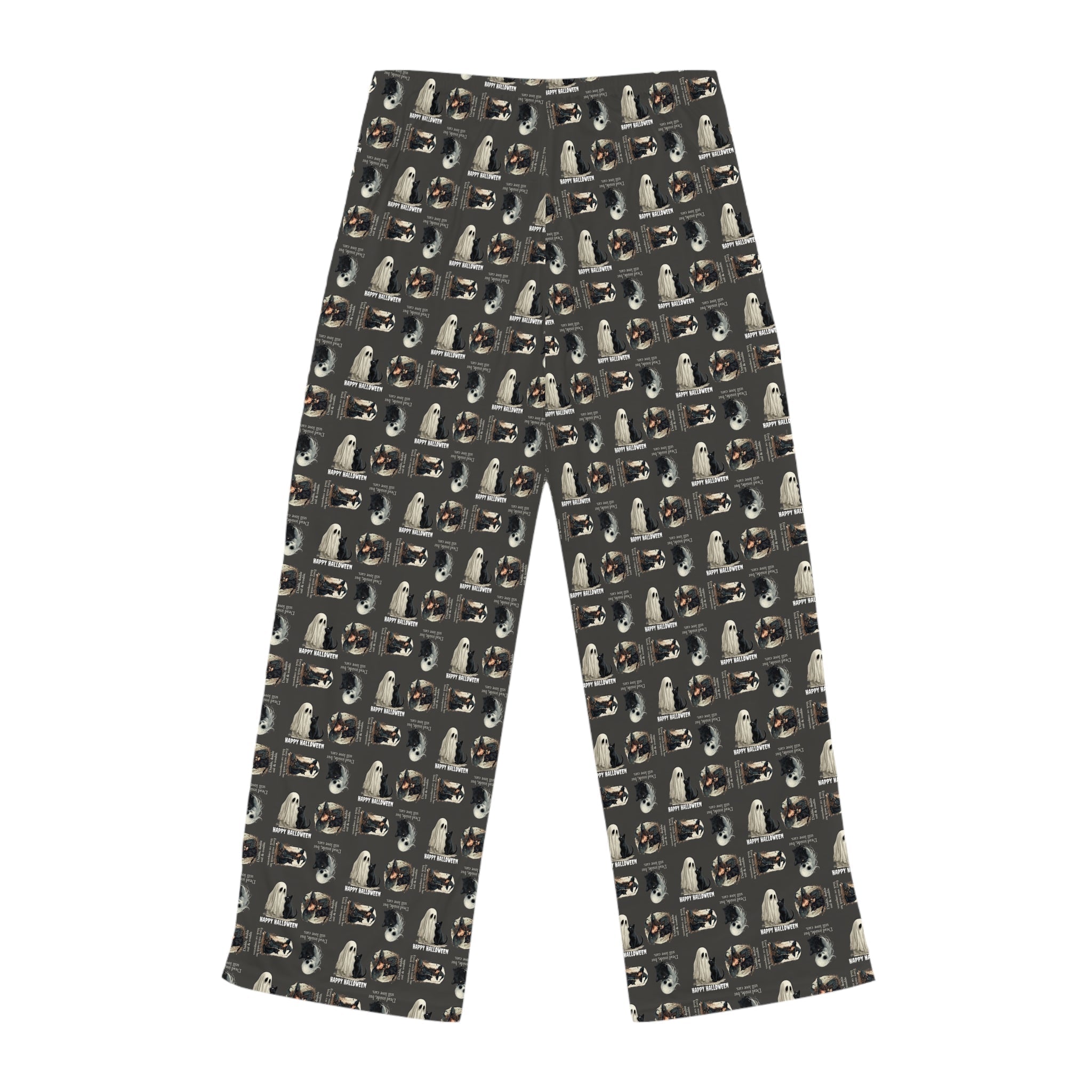Cozy Halloween Cat Pajama Pants